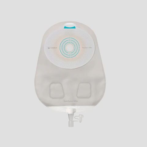 10586 SenSura Mio 1-Piece Flat Transparent Bag for Urostomy 10-45mm