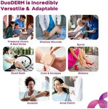 187955 Duo Derm Extra Thin Dresssing 4Inch X 4Inch / 10cm X 10cm