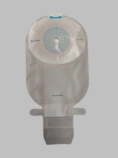 10458 Coloplast Sensura Mio 1-Piece Open Transparent Ostomy Bag 10-55mm