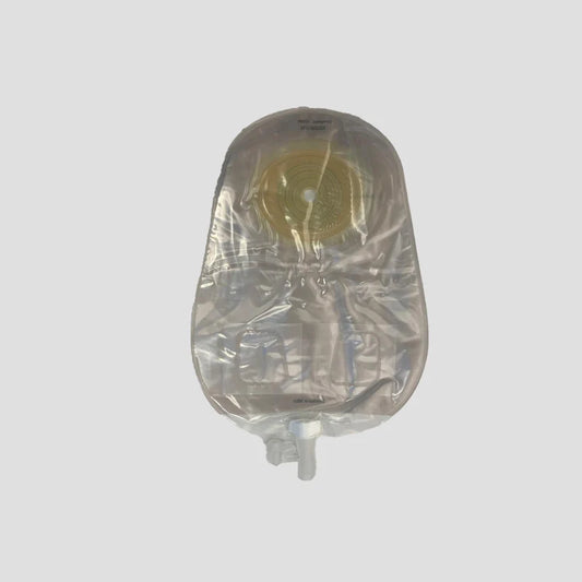 10586 SenSura Mio 1-Piece Flat Transparent Bag for Urostomy 10-45mm