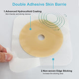 TERUMED 3350 FLAT BASEPLATE FOR COLOSTOMY || ILEOSTOMY || UROSTOMY BAG/POUCH 50MM