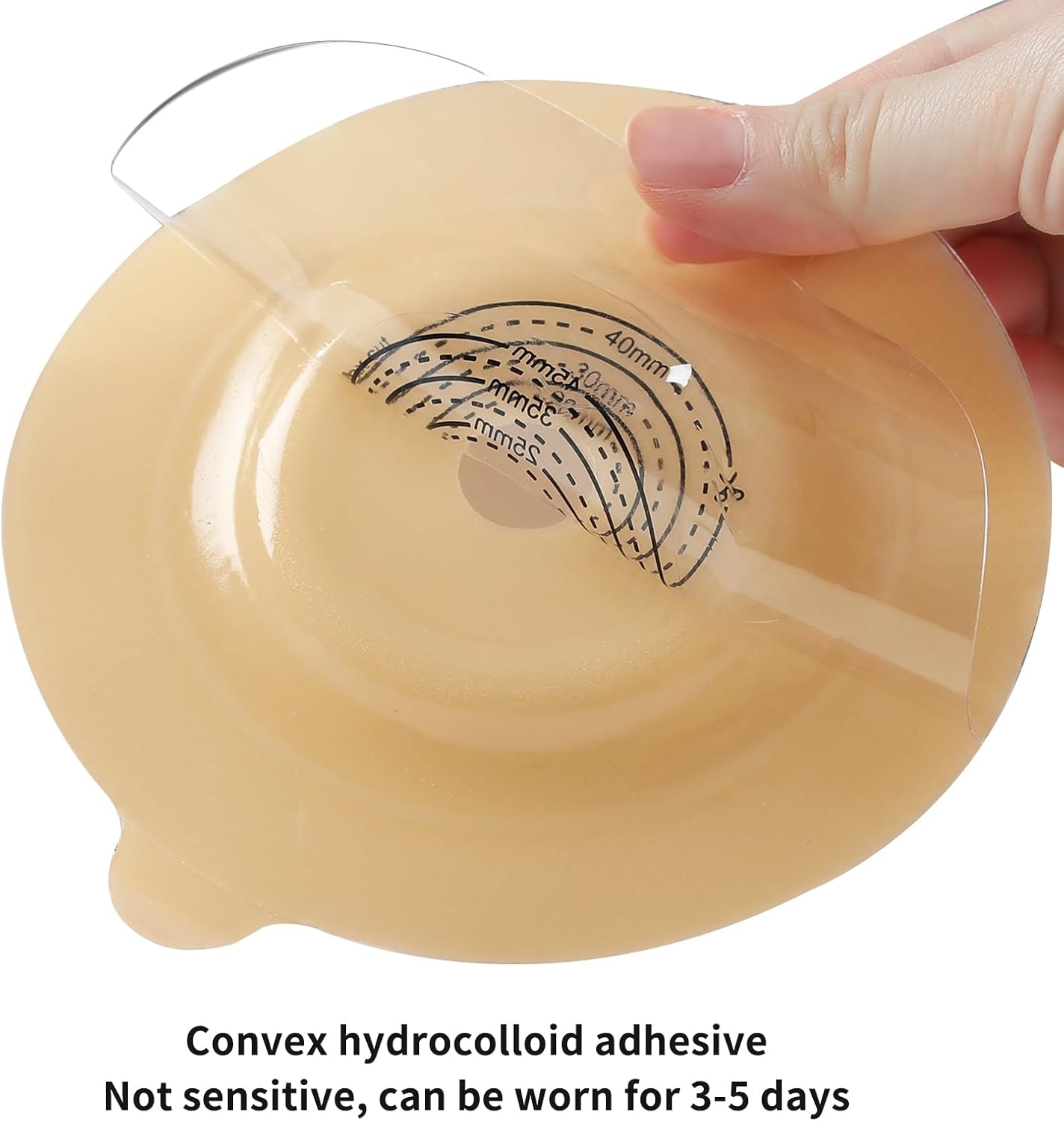 TERUMED 3450 Convex Baseplate for Colostomy | Ileostomy | Urostomy Bag/Pouch 50MM