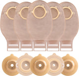 TERUMED 2360 Two-Piece Colostomy Bag 60mm with 3460 Convex Baseplate for Colostomy / Ileostomy 60mm