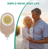 TERUMED 1370 One-Piece Flat Urostomy Stoma Bag 70mm | Strong Adhesive | Skin Friendly