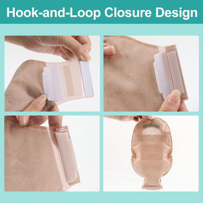 TERUMED 10100 HydroSeal Single-Piece Colostomy Bag 100mm