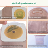 TERUMED 2370 Two-Piece Colostomy Bag (70MM) with 3370 Flat Baseplate for Colostomy | Ileostomy (70MM)