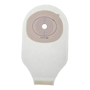 8800 Prowess Fusion Comfort One Piece Ostomy Bag Drainable Transparent with Roll & Press Closure 75mm