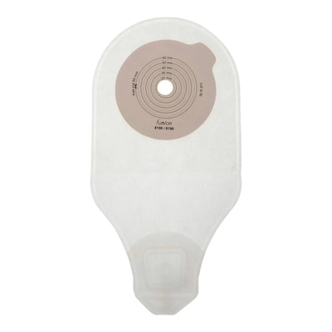 8100/8190 Prowess Fusion One-Piece Urostomy Bag With Drainage Outlet 60mm (10 Pcs)