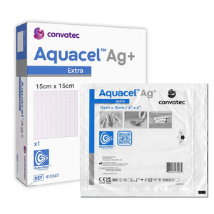 413568 ConvaTec AQUACEL AG+ EXTRA 15x15CM