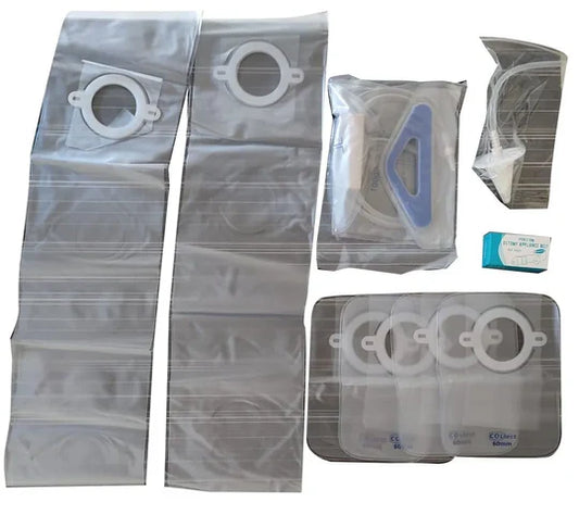 Prowess 9900 Colostomy Irrigation Set WITH Ostomy Appliance Belt-2PCS