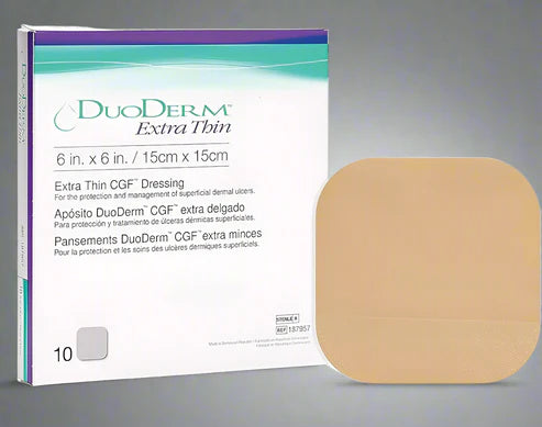 Duo Derm CGF (Control Gel Formula) Sterile Dresssing 6Inch X 6Inch / 15cm X 15cm