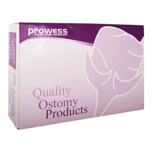 7200 TC Prowess Fusion One Piece Ostomy Bag With Tail Closure Drainable Transparent 60mm (10 Pcs)
