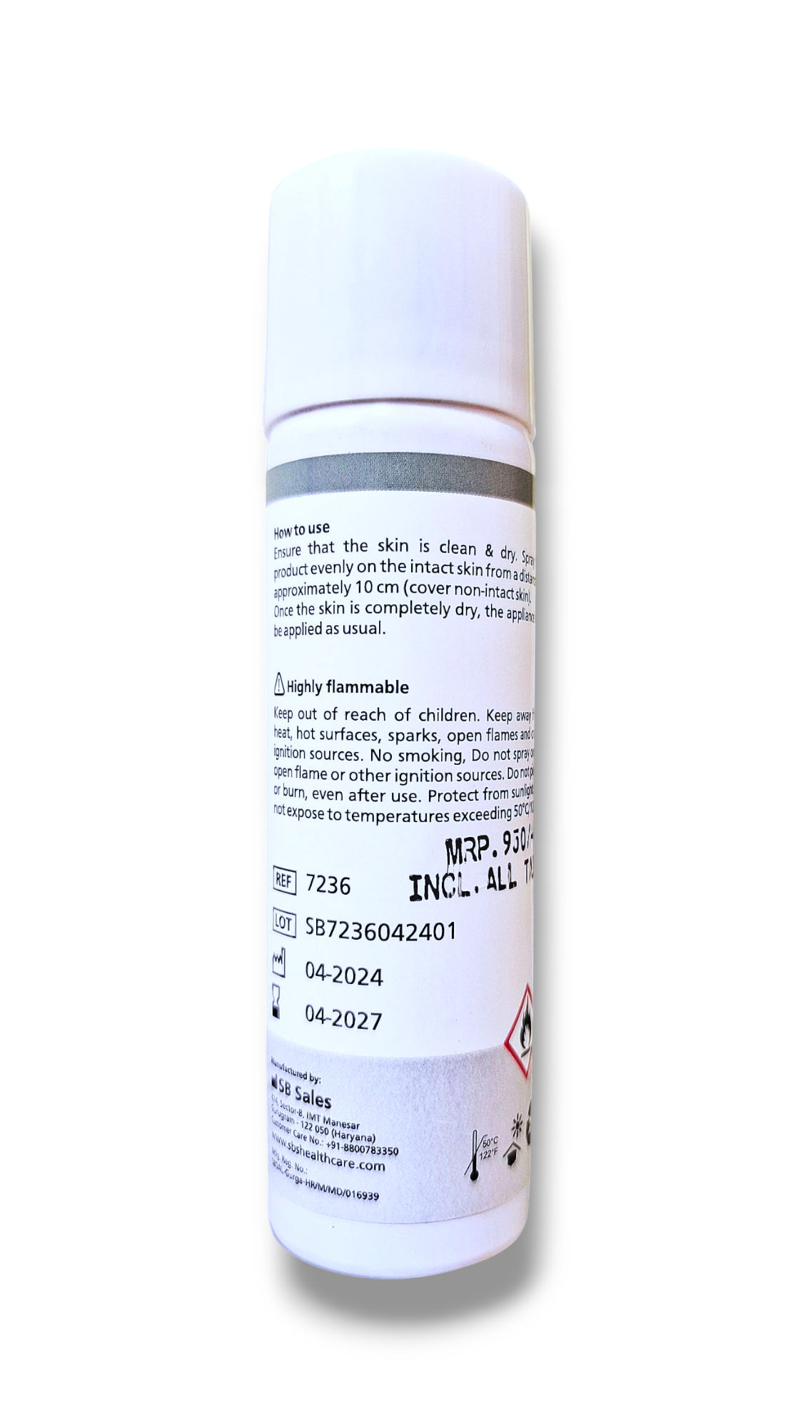 Orbit 360° Skin Barrier Spray – 50 ml 7236